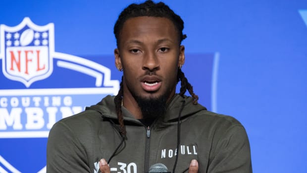 wide receiver Quentin Johnston